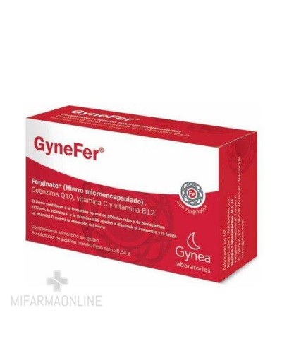 GYNEFER 30 CAPSULAS