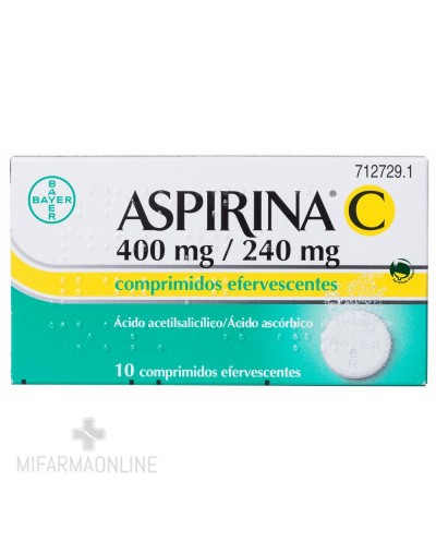 ASPIRINA C 400/240 MG 20...