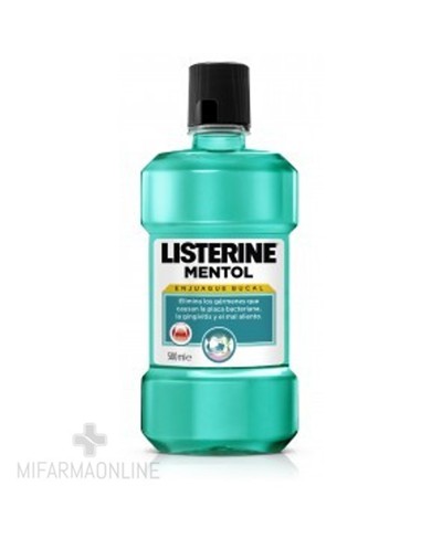 LISTERINE MENTOL 500 ML