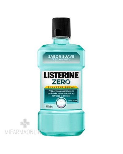 LISTERINE ZERO FRESH SUAVE...