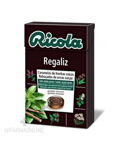 RICOLA CARAMELOS REGALIZ