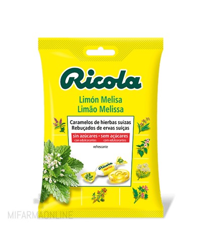 RICOLA CARAMELOS MELISA LIMÓN